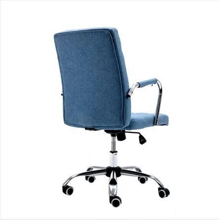 Washable Fabric Reclining Office Sit Stand Chair with High Back