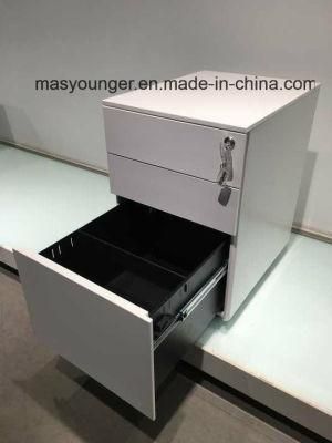Castor with Brakes 3 Drawer Mobile Pedestal