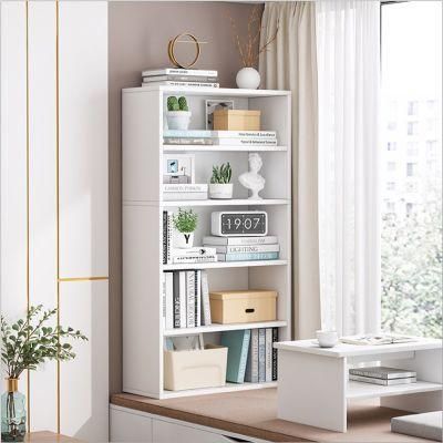 Bookshelf Simple Floor-to-Ceiling Bay Window Small Bookcase Storage Locker Combination Balcony Simple Household Multi-Layer Shelf