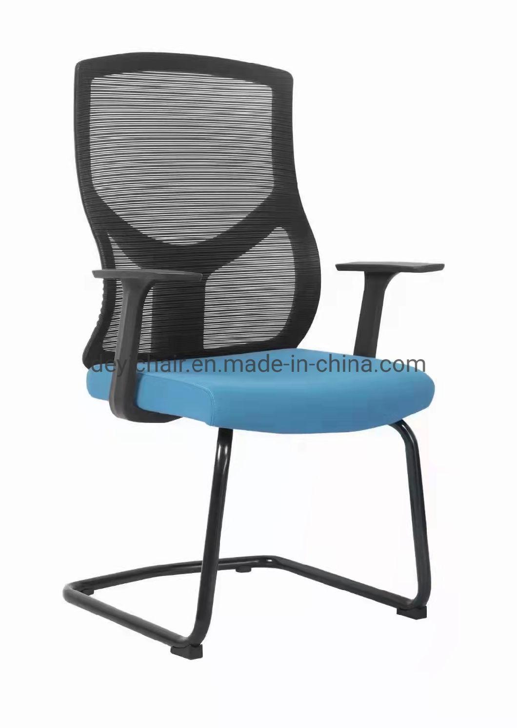 Cantilever Frame PP Arms Mesh Upholstery for Backrest Elastic Foam for Seat Without Lumbar Support Visitor Chair