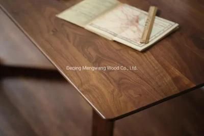 Solid Black Walnut Wood Live Edge/Edge Glued Office Desk