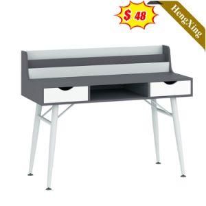 Quality Elegant White Color Commercial Office Table Staff Computer Manager Boss Student Workstation Desk