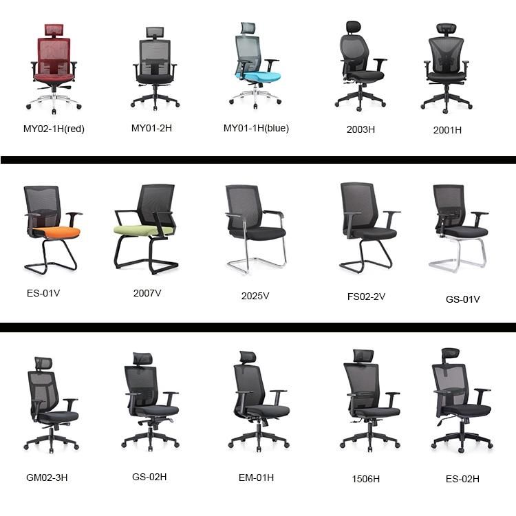 Aluminium Back Ergonomic Mesh Medium Back Executive Office Chair