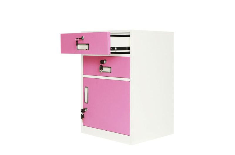 Colorful Office Furniture Officesteel Mobile Pedestal Filing Cabinet Metal Drawer