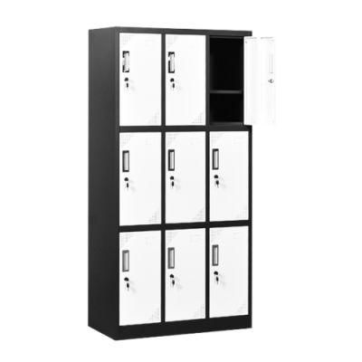 Office Steel Storage Cabinet Metal Locker with Adjustable Shelves