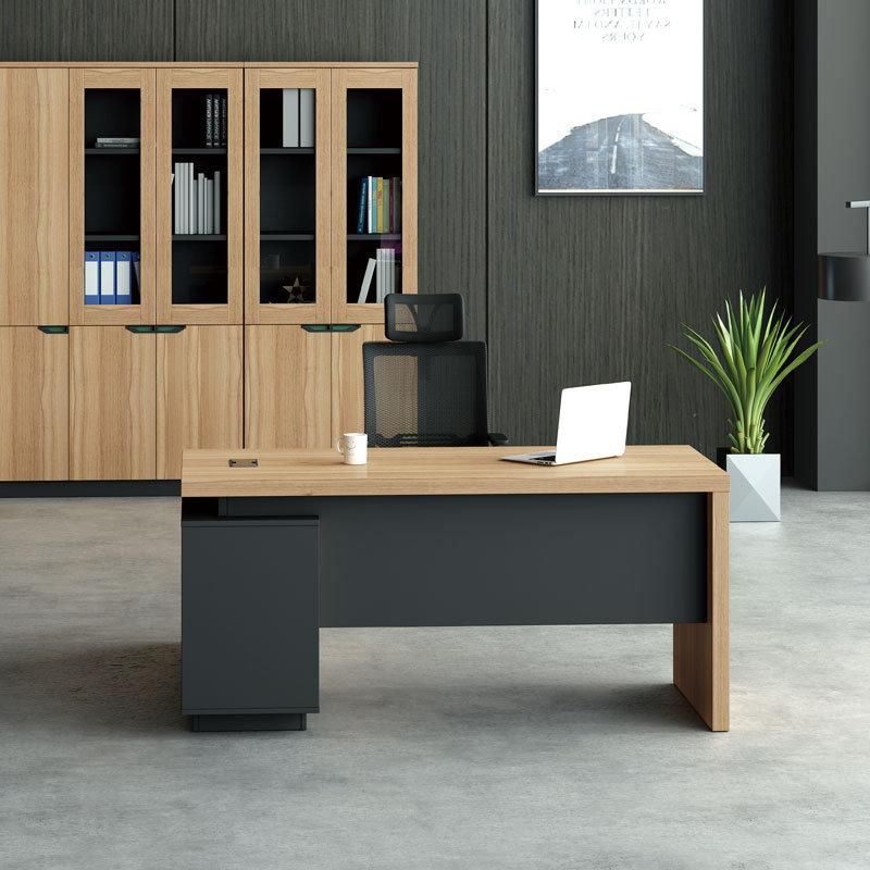 Simple Style Melamine Faced Boss Computer Office Executive Table