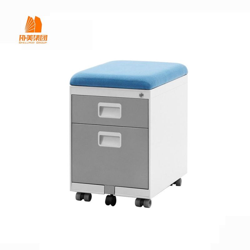 Modern Metal Furniture, Office Use 2 Drawer Metal Cabinet.