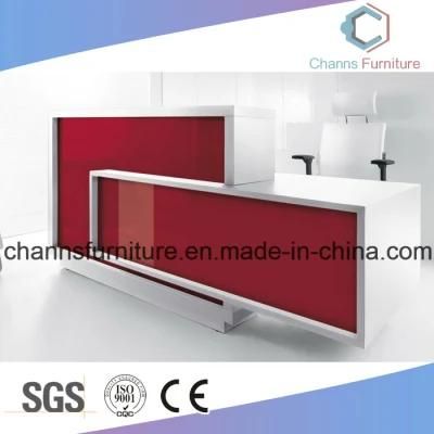 Customized Furniture Popular Receiver Use Office Melamine Table Reception Desk