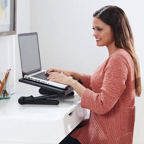 Folding Laptop Table on Bed Computer Desk
