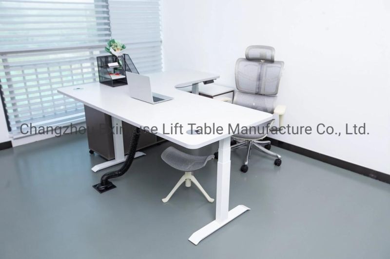 Two Motors Lifting Desk Frame Standing Table