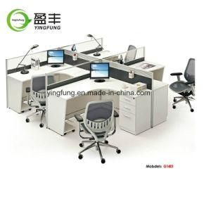 Wooden Furniture Workstation Modular Office Computer Desk Yf-G1401