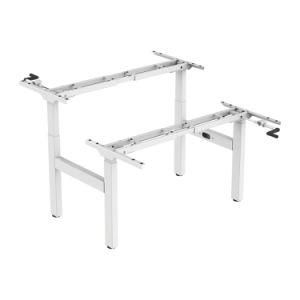 Crank Version Rectangular Leg Height Adjustable Computer Desk Frame