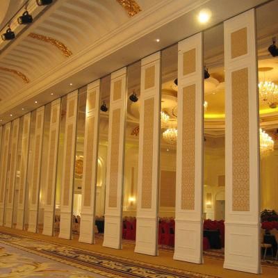 Commercial Auditorium Sliding Acoustic Folding Partition Wall Moveable Doors Room Dividers