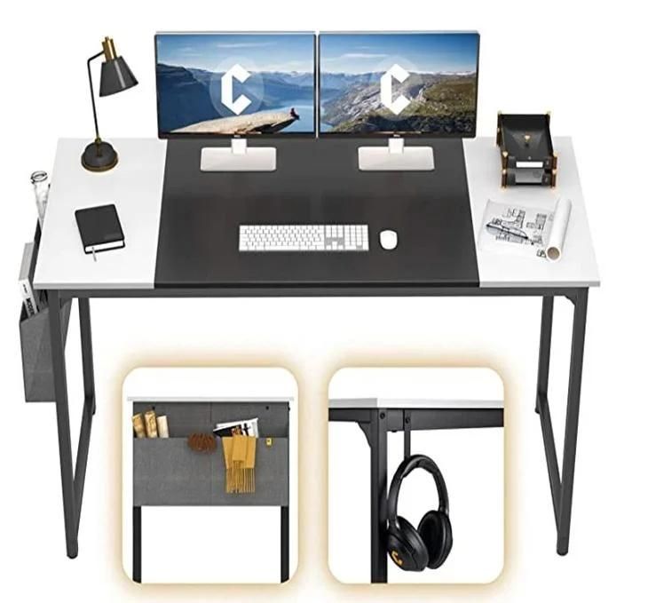 Computer Tables Office Desks Writing Table Simple Style PC Desk with Hook and Storage Bag