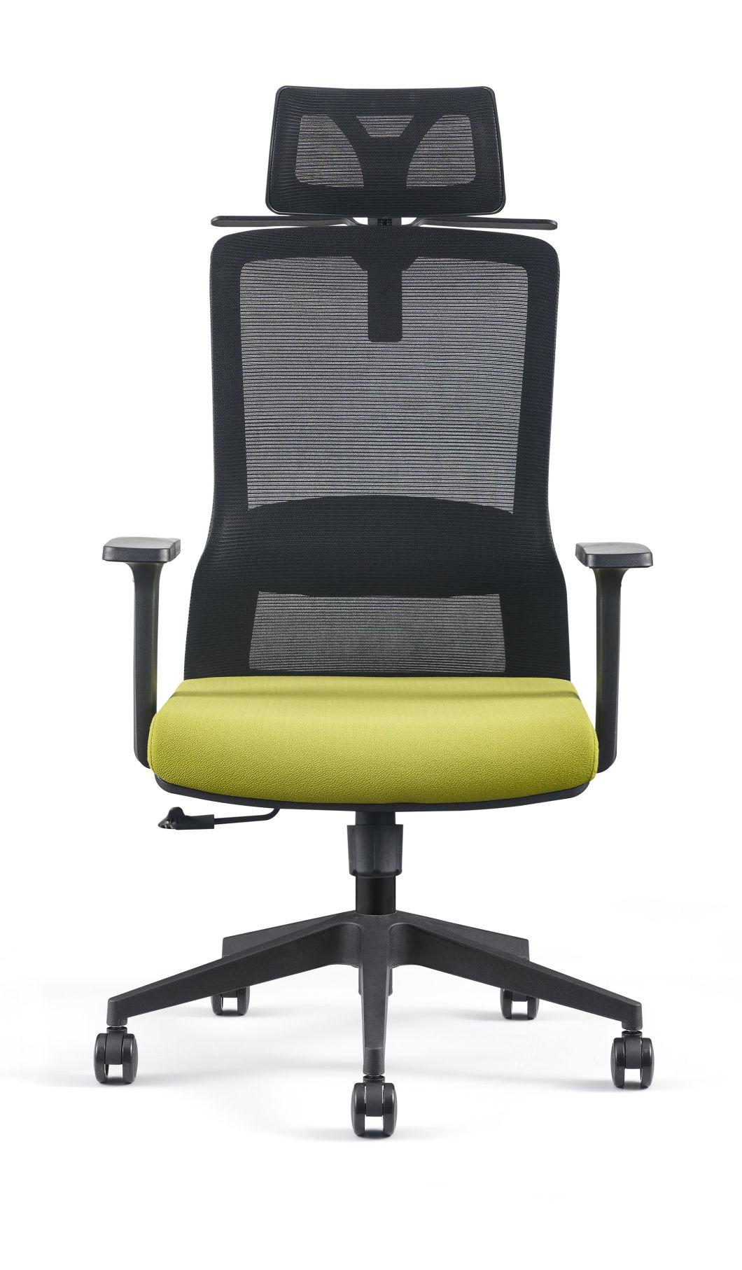 High-Equiped Exquisite Gray New Material and Fiber Frame Mesh Chairs Office Chairs