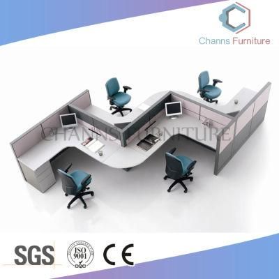 Modern Design Wooden Office Workstation