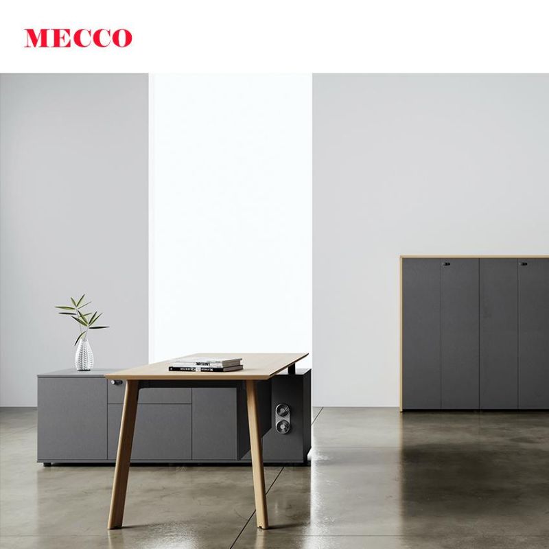 New Arrival Original Itanlian Simple Elegant Design Office Manager Director Furniture Desk Table