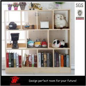 Popular Kids Cubes Wooden Cheap Bookstore Bookcase Furniture