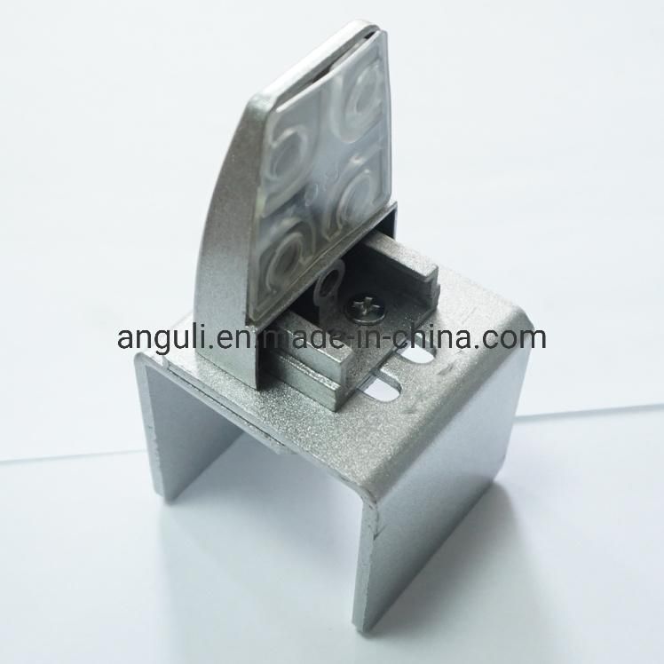 Office Aluminum Partition Screen Desk Clamp