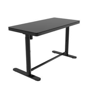 Single-Montor Electric Height Adjustable Sit-Stand Black Furniture Desk Table
