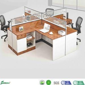 Bureau Office Workstation Commercial Aluminium Office Cubicles (AP16203-4-2)