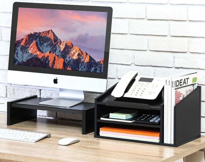 Modern Simple Office Furniture Small Removable Receptacle Computer Desk