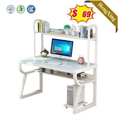 Whole Metal with Glass Cheap Home Furniture School Dining Executive Gaming Laptop Table Desk