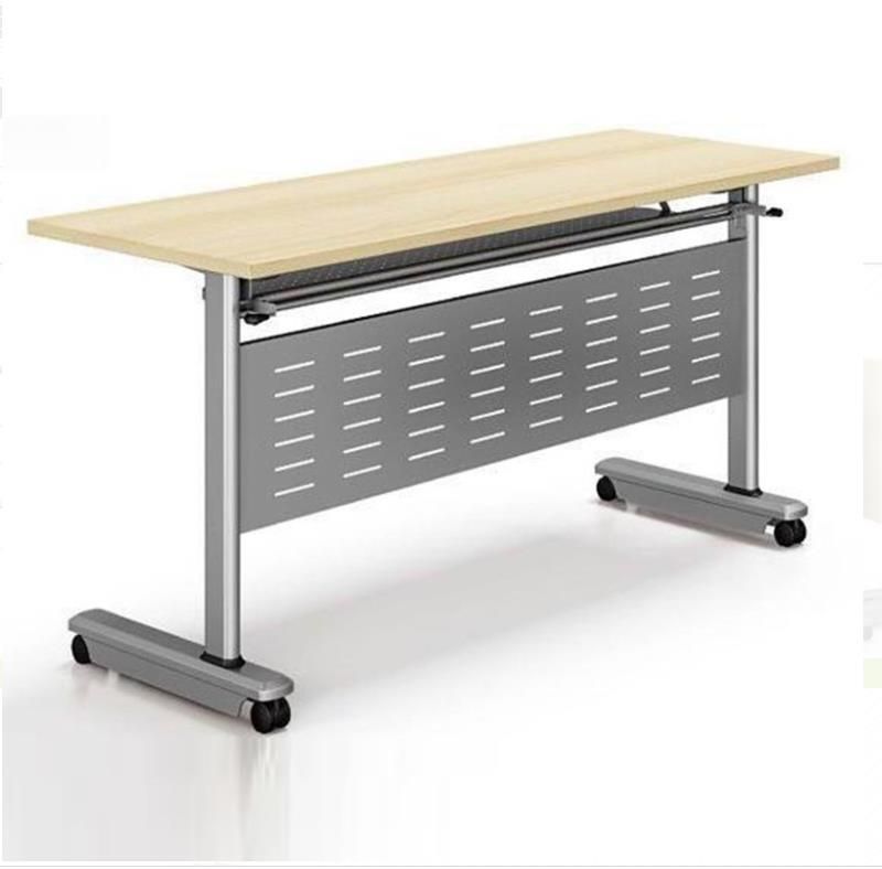 Meeting Sliding Movable Adjustable Conference Room Tables Stackable Office Desk