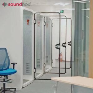 Private Space Soundproof Booth Eco-Friendly Privacy Enhance Sound Proof Booth Office Pod