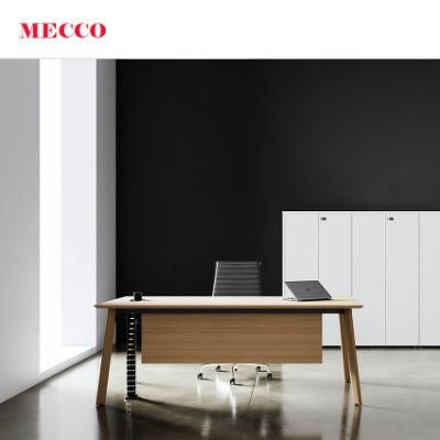 Elegant Wholesale Wooden Manager Computer Home 4 Legs Simple Design Office Table