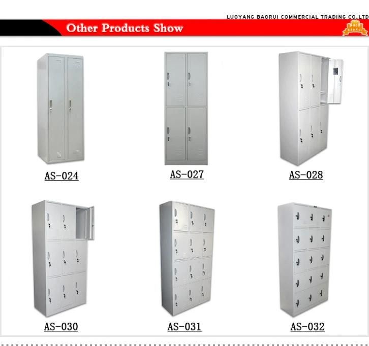Fas-029 8 Door Metal Clothing Cabinet Steel Storage Staff Locker