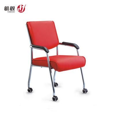 Comfortable Leather Visitor Meeting Office Chairs