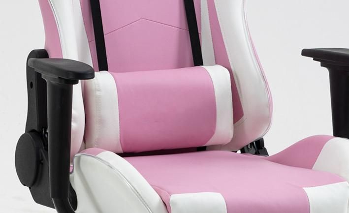 Gaming Chair RGB LED Lights Swivel Adjustable PU Leather Computer Silla Gamer Office Chair Racing