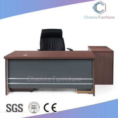New Design Wood Furniture L Shape Office Table (CAS-DA31)