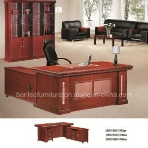 L Shape Modern Office Wood Furniture Director Table (BL-913)