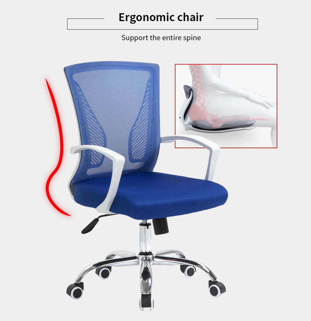 Latest Adjustable Hotel Boss Executive Office Nylon Computer Bayside Mesh Office Chair