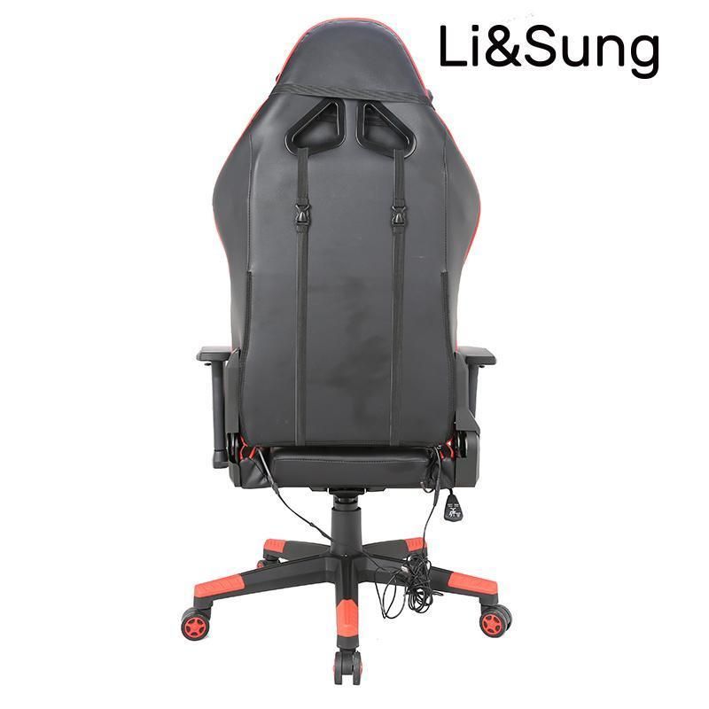Lisung 10162 Ergonomic Swivel PU Racing Computer Gaming Chair