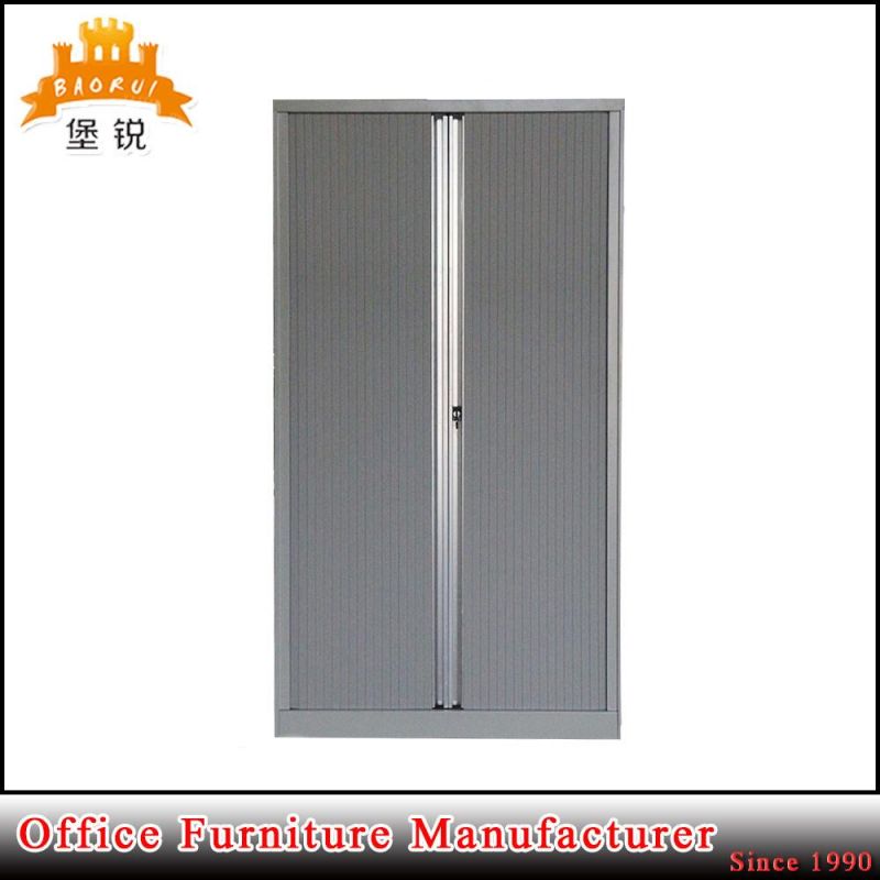 Office Metal Tambour Door File Cabinet with 4 Shelves