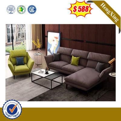 China Wooden Furniture Genuine Home Furniture Leather Office Sofa