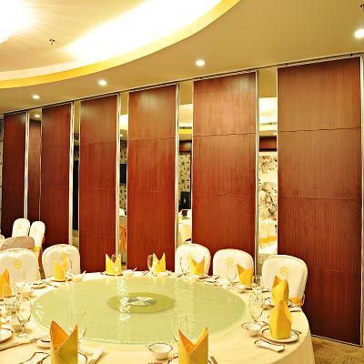 Movable Sound Proof Wood Acoustic Panel Meeting Room Partition Walls