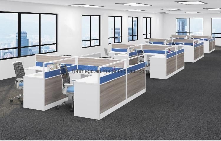 Modular Office Furniture 4 Person Office Workstation Partition (FOH-SS40-2812)