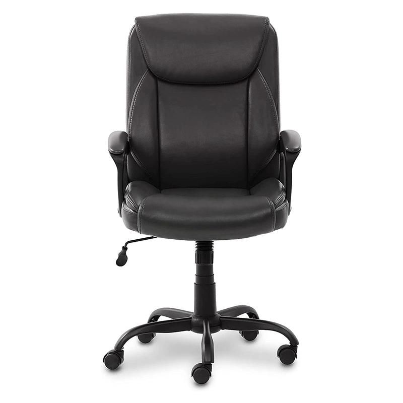 Li&Sung Middle Back PU Leather Executive Manager Office Chair