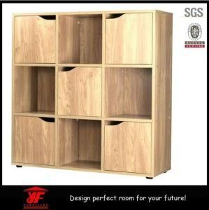Scratchable Latex Wooden Storage Unit Display Shelving Bookcase