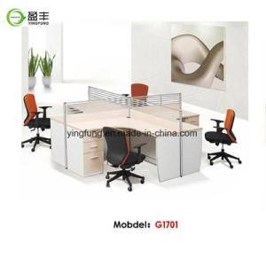 Wooden Furniture Office Aluminium Partition Workstation Yf-G1701