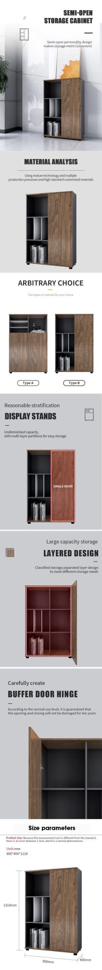 High Quality Commercial Cupboard Office Furniture File Storage