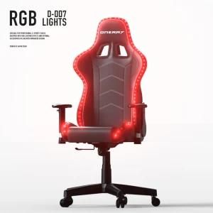 Oneray Hot Sale Factory Made OEM RGB LED Racing Computer PC Gamer Chair Gaming Chair Made in Foshan