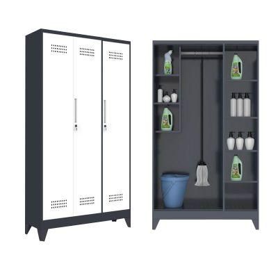 Factory Wholesale Cleaning Room Storage Cabinet Tool Cabinet Dustman Clean Tool Locker