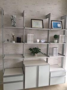 Ximula Customized Morden Wooden Office Cabinet with Melamine&Aluminum Frame