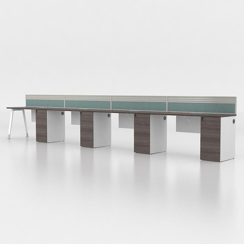 High Quality Modern Computer Office Desk Furniture 4 Person Workststion