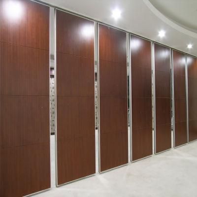 American Wooden Sound Proof Movable Partition Wall System for Office
